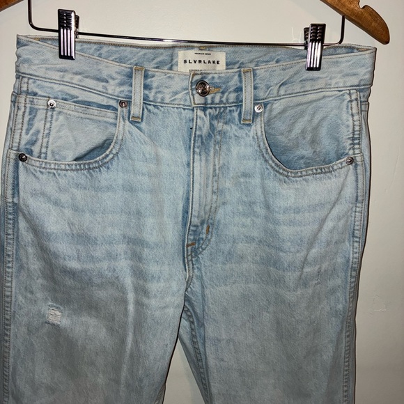 Silver Lake Light Wash Boyfriend Jeans – Women’s Size 29 - Gently Worn - Picture 4 of 5